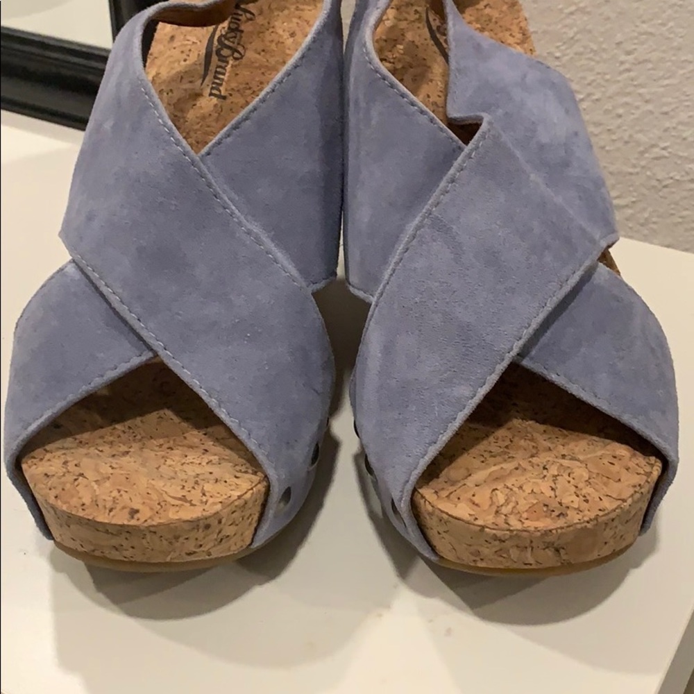 Suede shoes